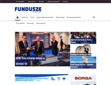 Tablet Screenshot of fundusze-europejskie.pl